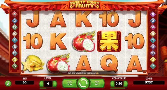 Sweety Honey Fruits slot 