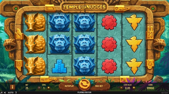 Temple of Nudges como jogar slot 