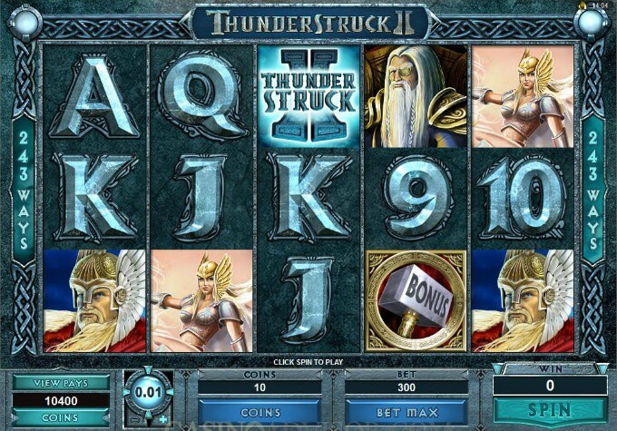Thunderstruck slot 