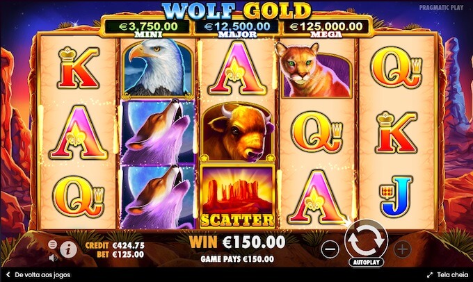 Slot Pragmatic Play Wolf Gold